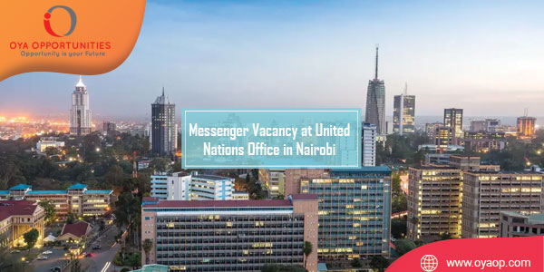 Messenger Vacancy at United Nations Office in Nairobi