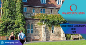 Fully Funded Snowdon Trust Leeds Scholarships 2020