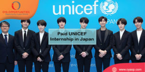 Paid UNICEF Internship in Japan
