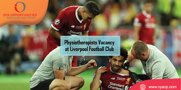 Physiotherapists Vacancy at Liverpool Football Club