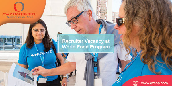 Recruiter Vacancy at World Food Program