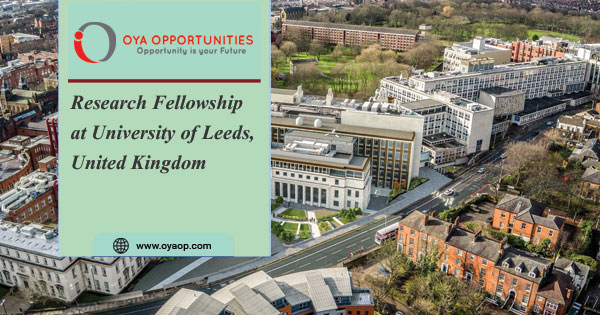 Research Fellowship at University of Leeds, UK