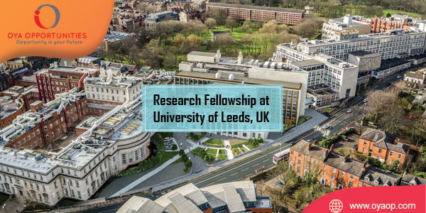 Research Fellowship at University of Leeds, United Kingdom