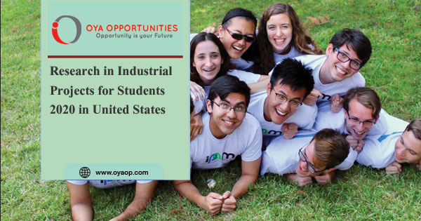 Research in Industrial Projects for Students 2020 in United States