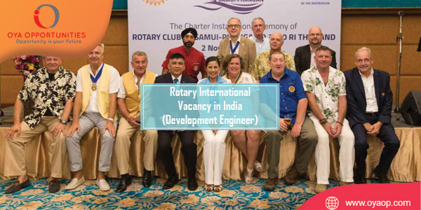 Rotary International Vacancy in India (Development Engineer)