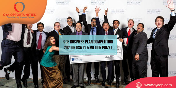 Startup Competition 2020 in United States (1.5 million Prize)