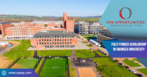 Fully Funded Scholarship at Swansea University in UK