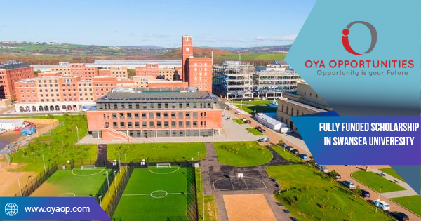 Fully Funded Scholarship at Swansea University in UK