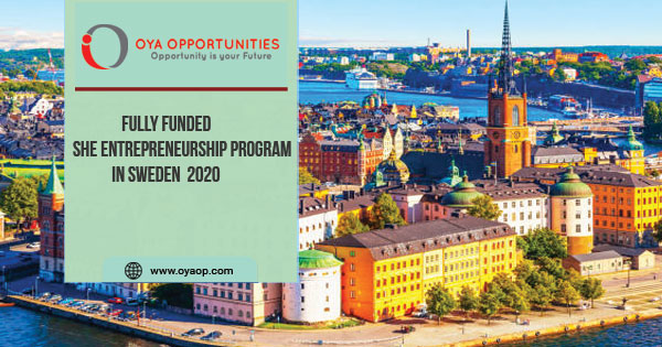 Fully Funded She Entrepreneurship Program In Sweden