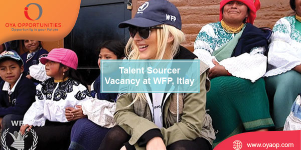 Talent Sourcer Vacancy at WFP, Itlay