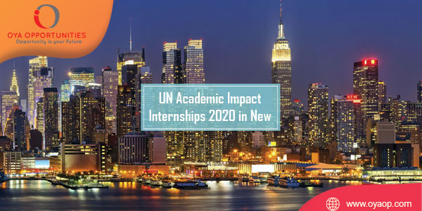 UN Academic Impact Internships 2020 in New York