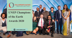 UNEP Champions of the Earth Awards 2020