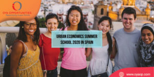 Urban Economics Summer School 2020 in Spain