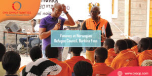 Vacancy at Norwegian Refugee Council, Burkina Faso
