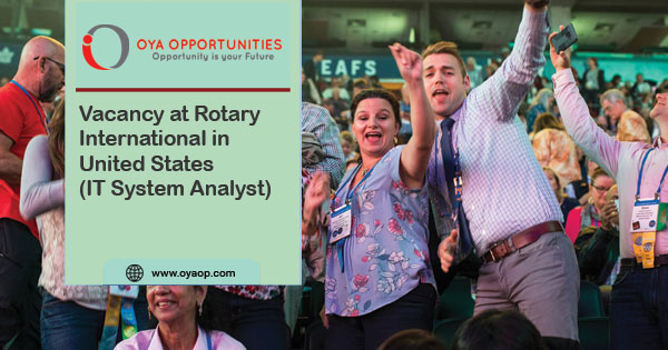 Vacancy at Rotary International in United States (IT System Analyst)