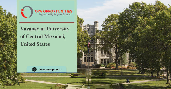 Vacancy at University of Central Missouri, United States