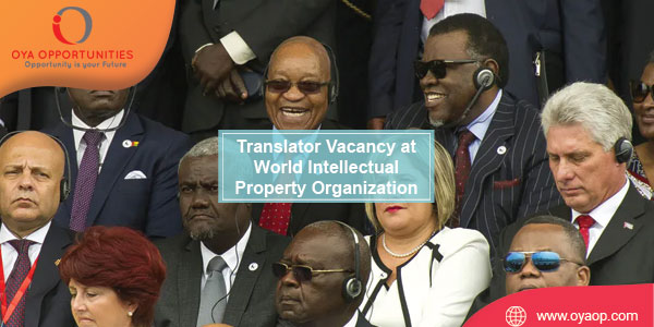 Vacancy at World Intellectual Property Organization