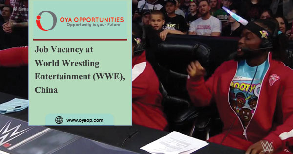 Vacancy at World Wrestling Entertainment (WWE), China