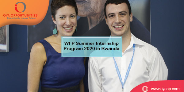 WFP Summer Internship Program 2020 in Rwanda