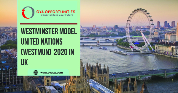 Westminster Model United Nations (WestMUN) 2020 in UK