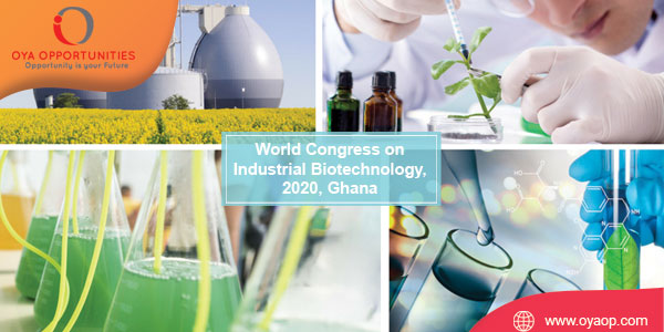 World Congress on Industrial Biotechnology, 2020, Ghana