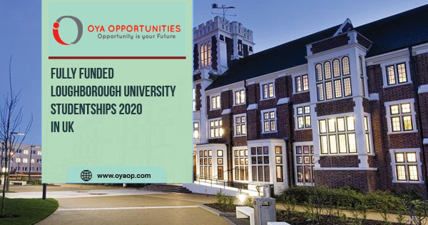 Fully Funded Loughborough University Studentships 2020 in UK