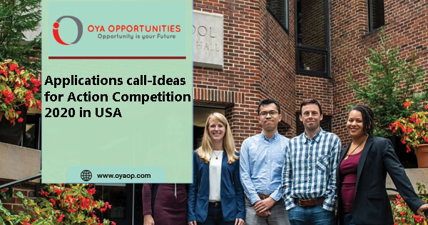 Applications call-Ideas for Action Competition 2020