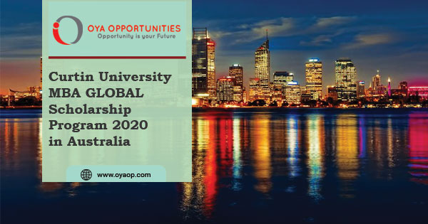 Curtin University's Scholarship program(MBA) in Australia
