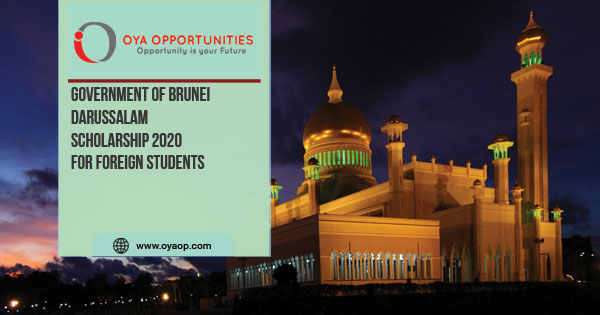 Government of Brunei Darussalam Scholarship 2020