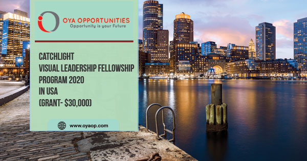 Visual Leadership Fellowship Program 2020(Grant- $30,000)