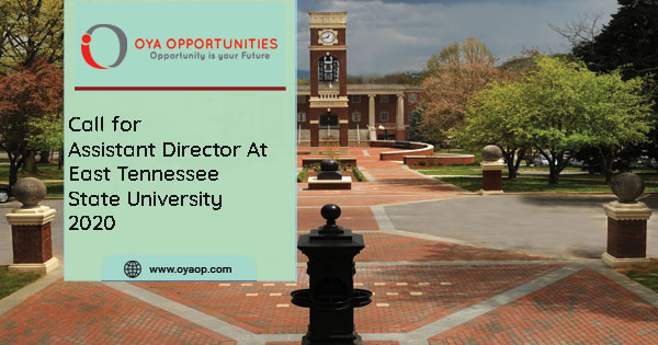 Call for Assistant Director at East Tennessee State University 2020