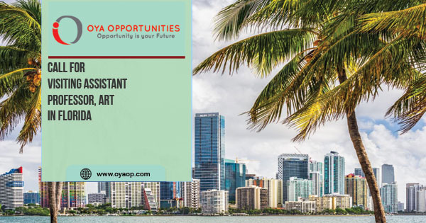 Call for Visiting Assistant Professor, Art in Florida
