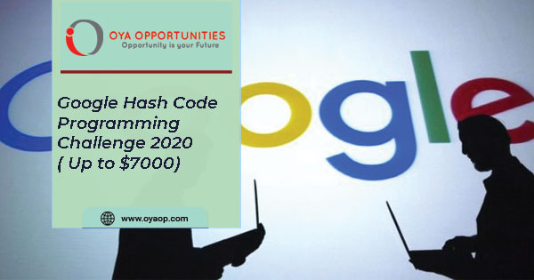 Google Hash Code Programming Challenge 2020( Up to $7000)