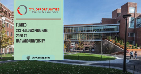STS Fellows Program, 2020 at Harvard University