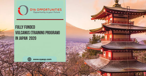 Fully Funded Vulcanus in Japan 2020