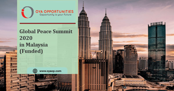 Global Peace Summit 2020 in Malaysia