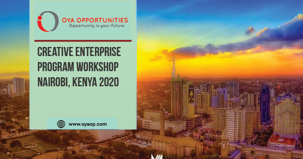 Creative Enterprise Program Workshop Nairobi, Kenya 2020
