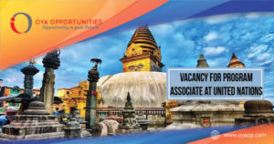 Vacancy for Program Associate at United Nations