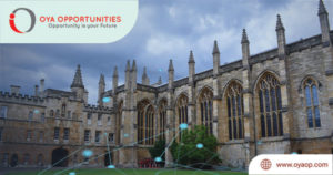 2024/2025 Scholarships at University of Oxford (Fully Funded)