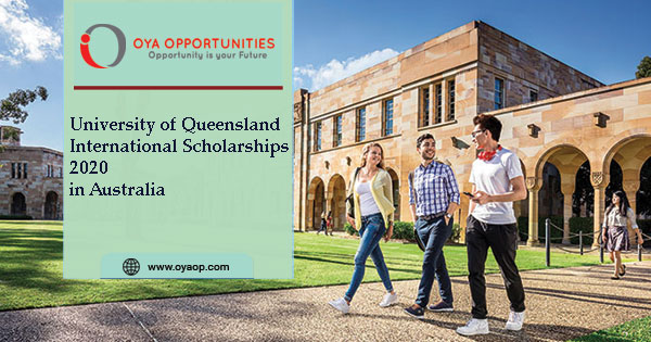 University of Queensland International Scholarships 2020 in Australia