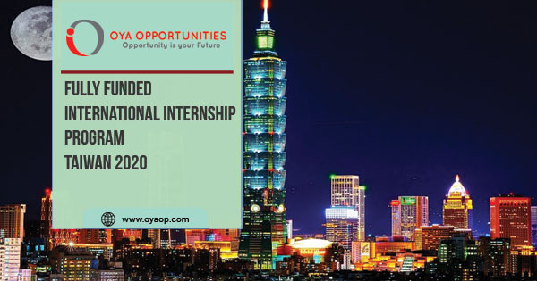 International Internship Program in Taiwan 2020