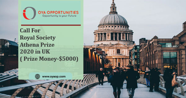Royal Society Athena Prize