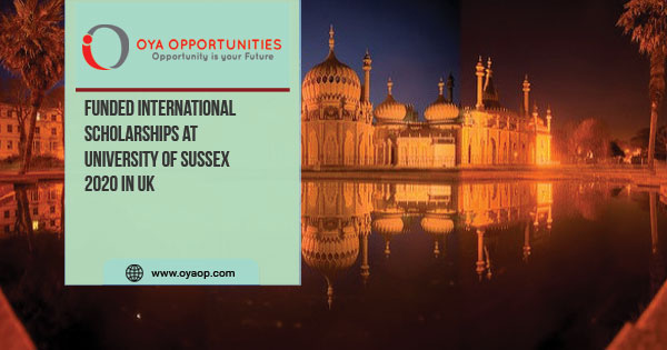University of Sussex Chancellor’s International Scholarships