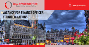 Vacancy for Finance Officer at United Nations in Belgium
