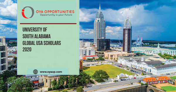 University of South Alabama (USA) Global USA Scholars 2020