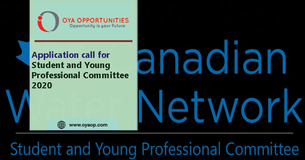 Canadian Water Network- 2020 Student and Young Professional Committee