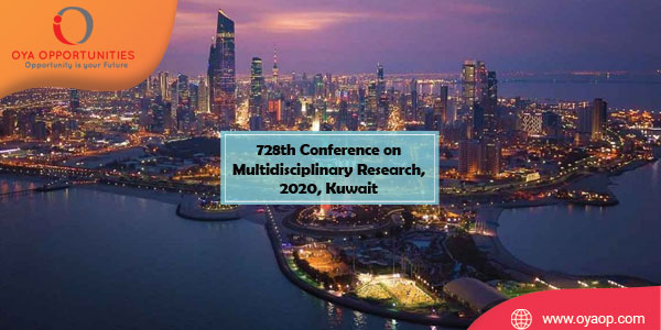 728th Conference on Multidisciplinary Research, 2020, Kuwait