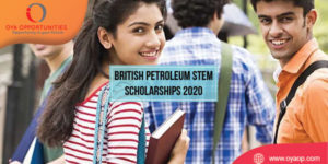 British Petroleum STEM Scholarships 2020 (fully-funded Short School)