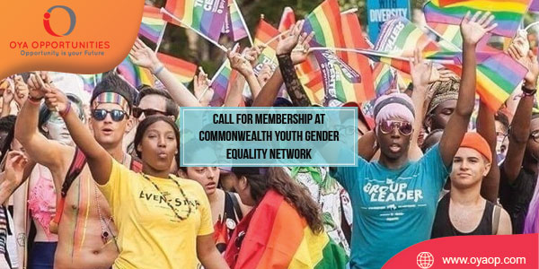Call for Membership at Commonwealth Youth Gender Equality Network