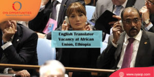 English Translator Vacancy at African Union